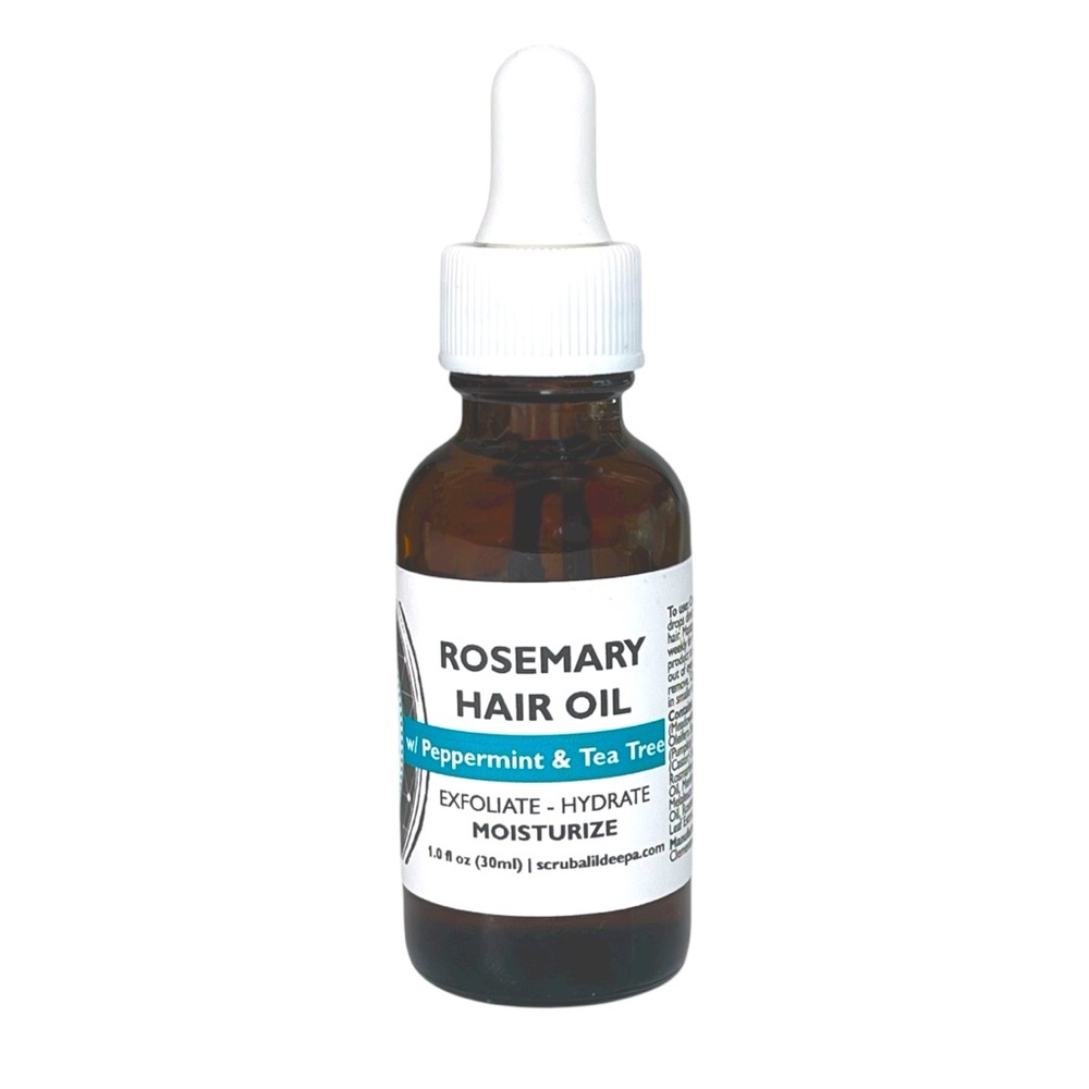 Rosemary Hair Oil with Peppermint & Tea Tree